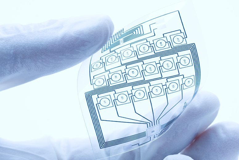 Flexible Elektronik gekonnt elektrisch leitend kleben